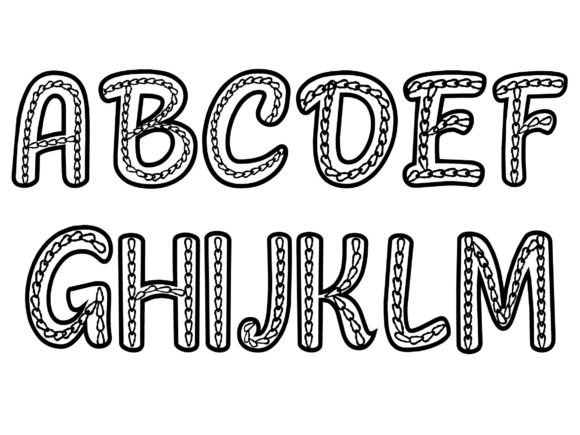 Chain Reaction Font - Preview 1