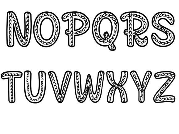 Chain Reaction Font - Preview 2