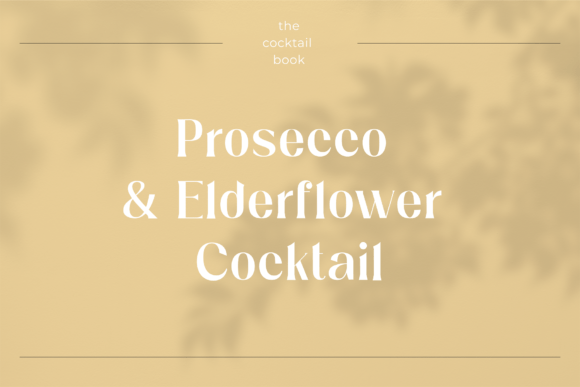 Elderflower Font - Preview 5