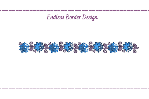 Endless Floral Border