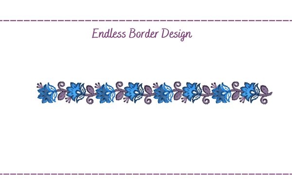 Endless Floral Border