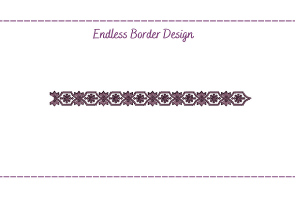 Endless Floral Border