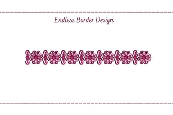 Endless Floral Border