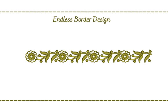 Endless Floral Border