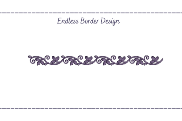 Endless Floral Border