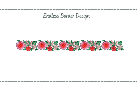 Endless Floral Border