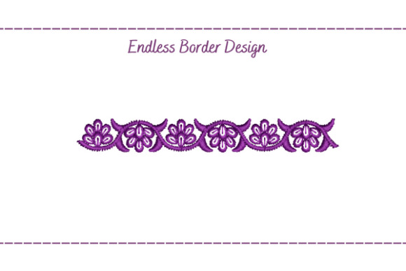 Endless Floral Border