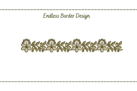 Endless Floral Border