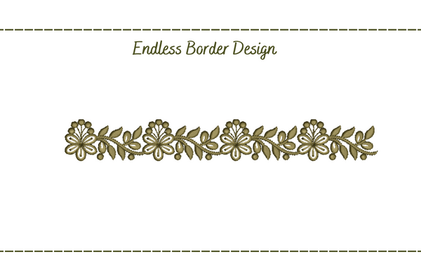 Endless Floral Border