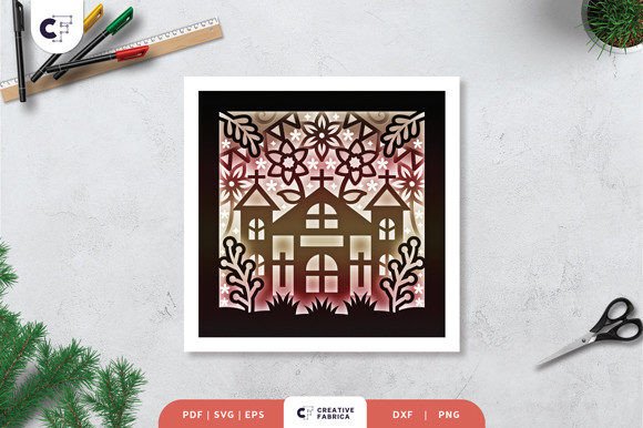 Baptism 3D SVG Cut Files for Paper Crafts - Creative Fabrica