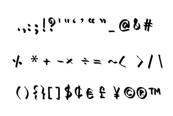 Freehand Font - Preview 4