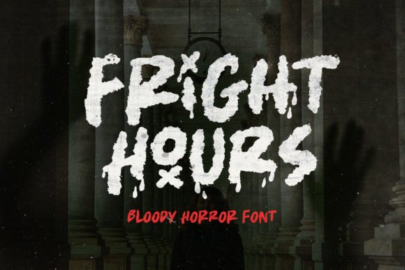 Fright Hours Font - Preview 1