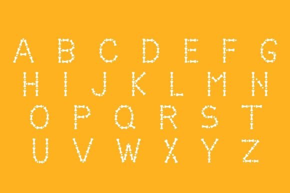 Hello Bone Font - Preview 1