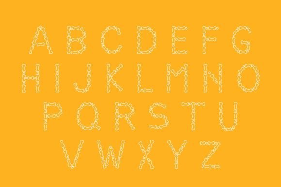 Hello Bone Font - Preview 2