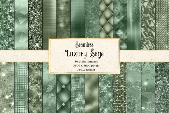 Luxury Sage Green Textures
