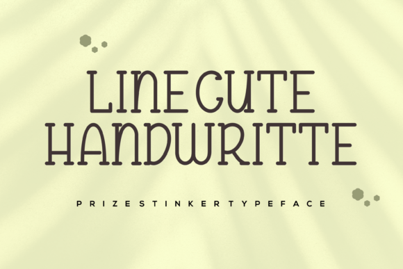 Prizestinker Font PNG with transparent background - Preview 1
