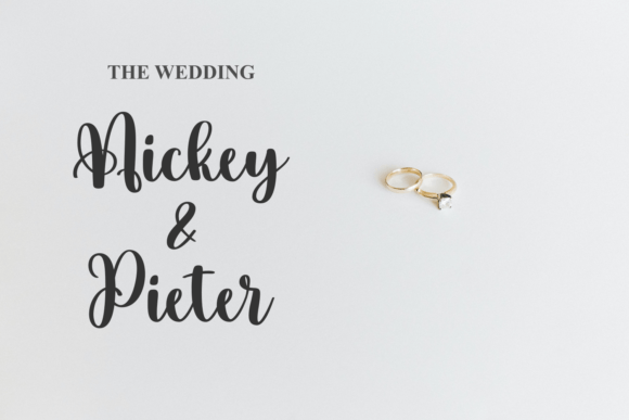 Rareday Font PNG with transparent background - Preview 4