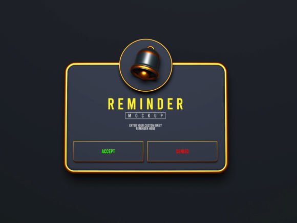 Notification Graphic Examples PSD Notification or Alarm Icon Mockup Graphic by sujhonsharma ...