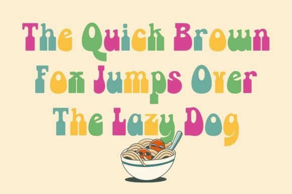 Retro Styla Font PNG with transparent background - Preview 1