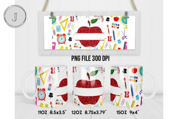 Teacher Mug Back To School Apple Mug7 Graphics