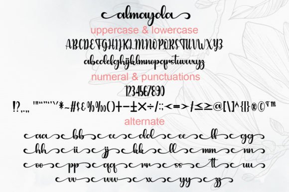 Almayda Font - Preview 4