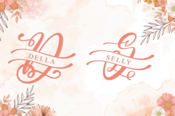 Cella Monogram Font - Preview 1