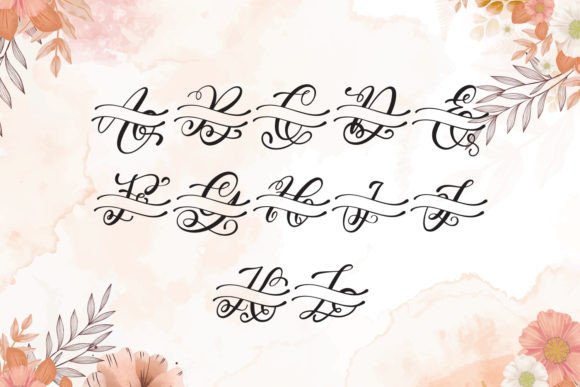 Cella Monogram Font - Preview 3