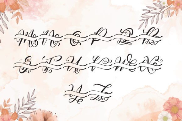 Cella Monogram Font - Preview 4