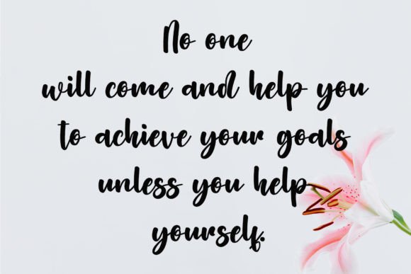 Advice Font - Preview 3