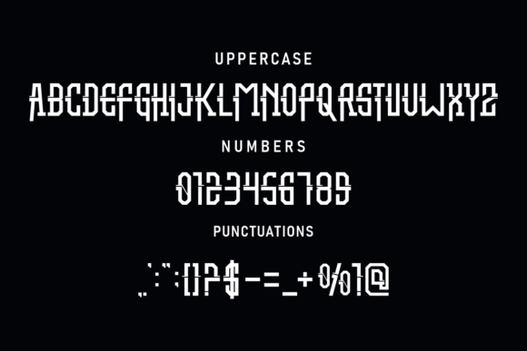 Aeherro Font - Preview 2