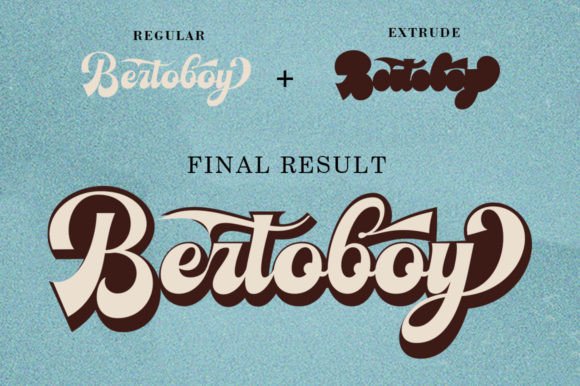 Bertoboy Font - Preview 1