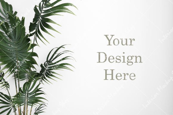 Blank Wall Mockup - 1241 Graphic Backgrounds By Mockups Shop