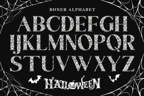 Bone Font Font - Preview 1