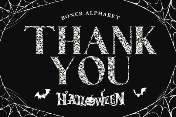 Bone Font Font - Preview 4