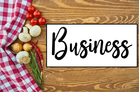 Breakfast Font - Preview 2