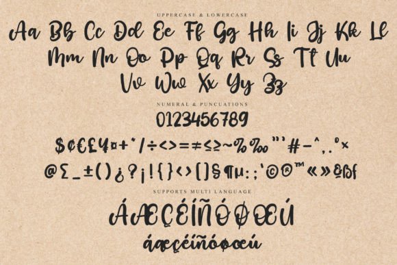 Dignite Font PNG with transparent background - Preview 6
