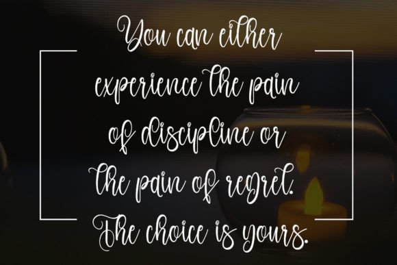Dignity Font - Preview 3