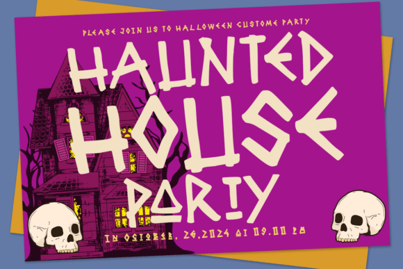 Grave Party Font - Preview 2