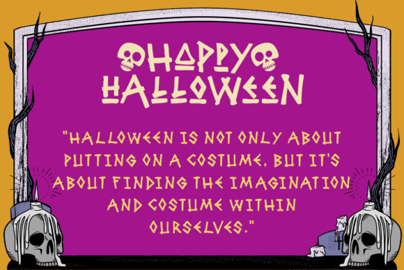 Grave Party Font - Preview 3