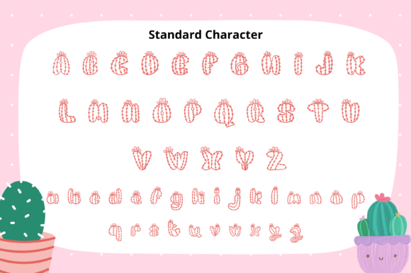 Gymno Calycium Font - Preview 5