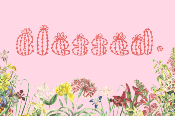 Gymno Calycium Font - Preview 1