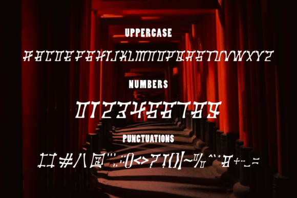 Kanjuro Font PNG with transparent background - Preview 2