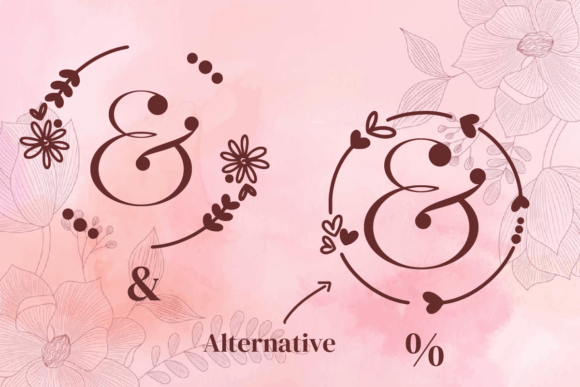 Meriposa Font PNG with transparent background - Preview 3