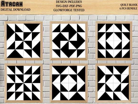 Quilt Block Svg Bundle Farmhouse Signs
