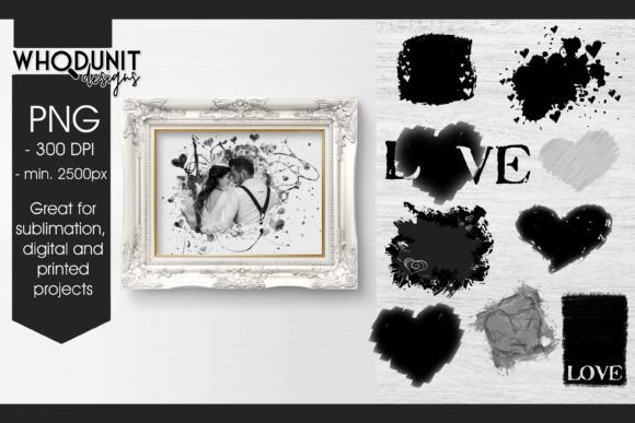 Romantic Clipping Masks Graphic Layer Styles By Whodunit Designs