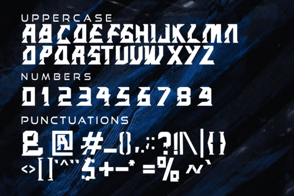 Saibork Font PNG with transparent background - Preview 2