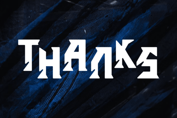 Saibork Font PNG with transparent background - Preview 3