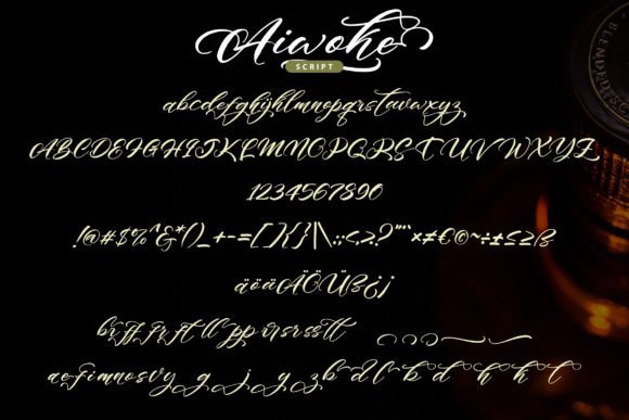 Aiwoke Font - Preview 4