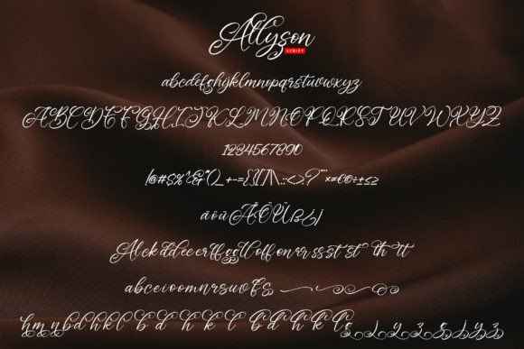 Allyson Font - Preview 4