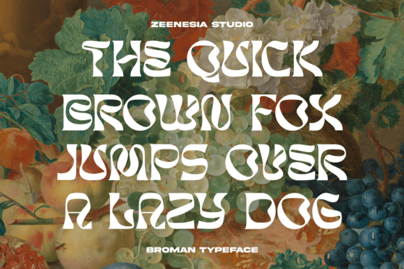 Broman Font - Preview 1